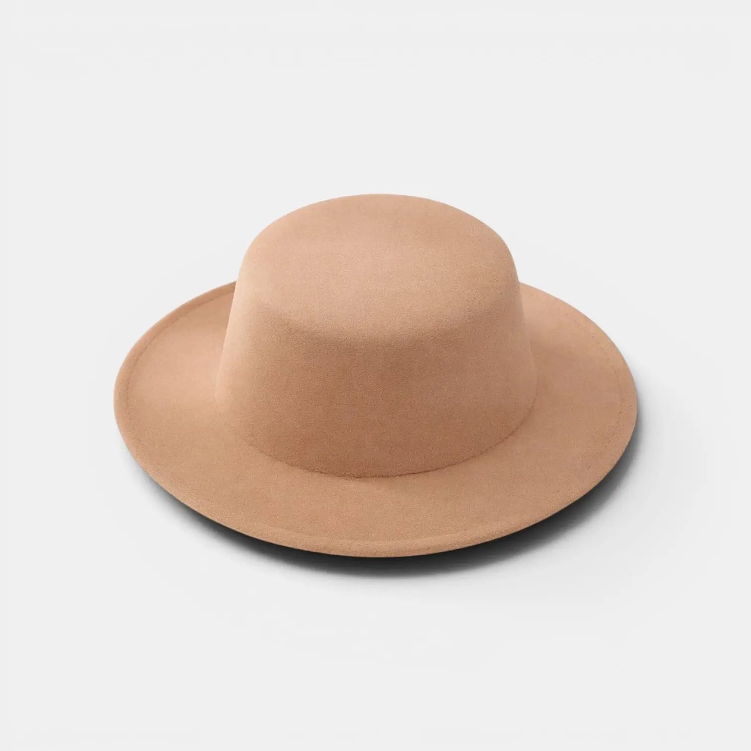 Chapeau Fedora Coton Calotte Ronde Bord Plat Unisexe La Boutique du Chapeau