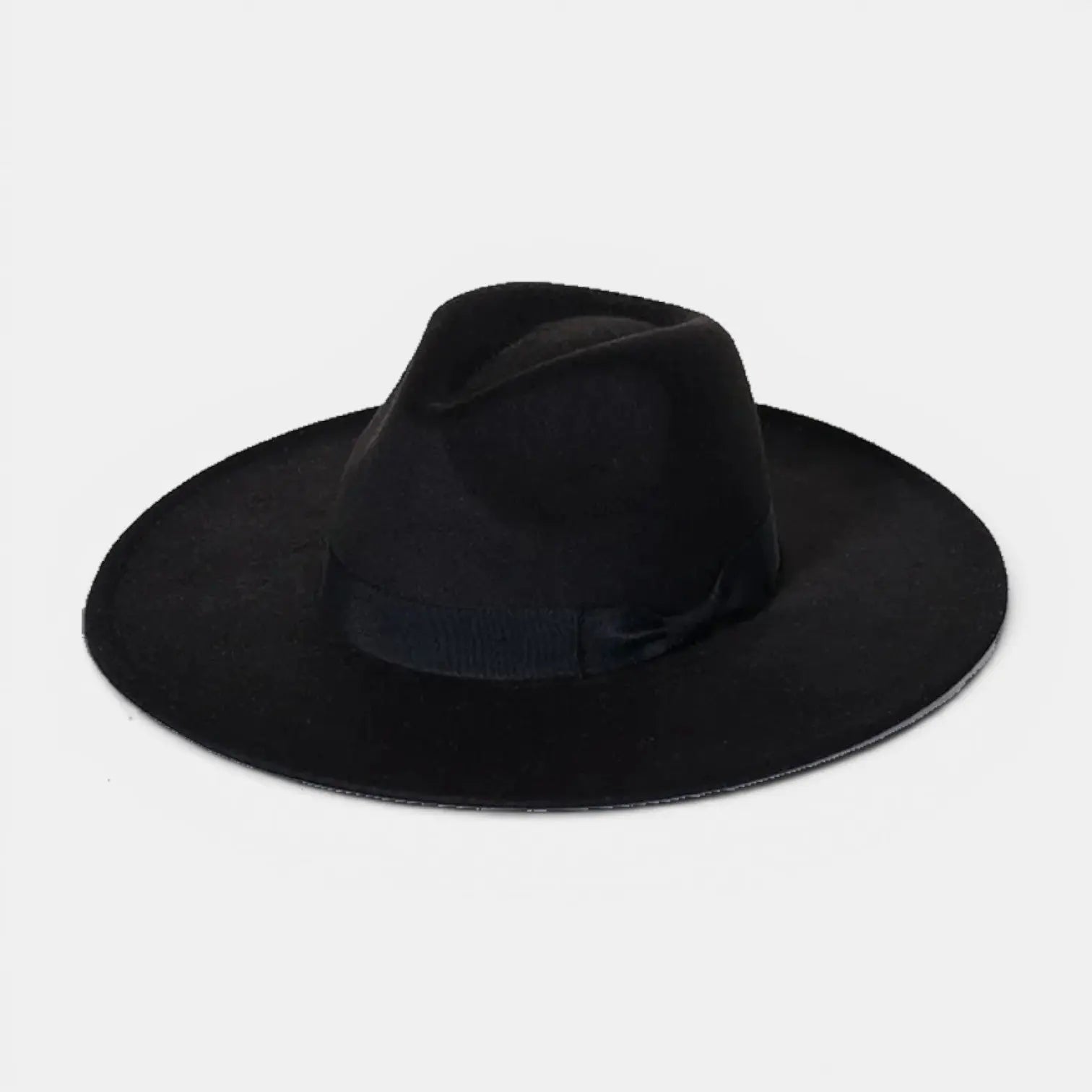 Chapeau Fedora Feutre Bord Large Rigide Bandeau Unisexe La Boutique du Chapeau