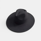 Chapeau Fedora Suédine Bord Large Unisexe La Boutique du Chapeau