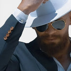 Chapeau Fedora Coton Bord Large Unisexe La Boutique du Chapeau