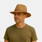 Chapeau Panama Paille Bande Cuir Unisexe La Boutique du Chapeau