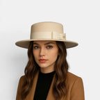 Chapeau Fedora Laine Bord Large Femme La Boutique du Chapeau